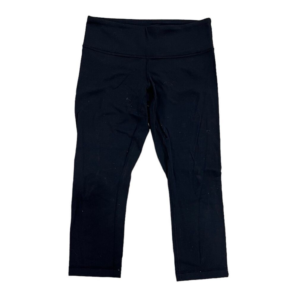 Lululemon Black Capri Leggings 6